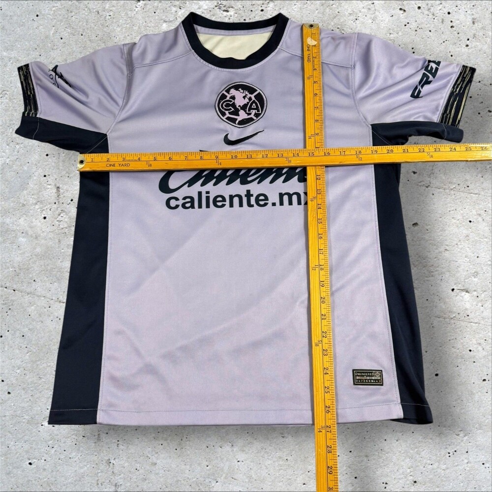 Nike Club America Jersey 2023-24 Training Soccer Futbol Shirt Purple Caliente - Picture 8 of 10